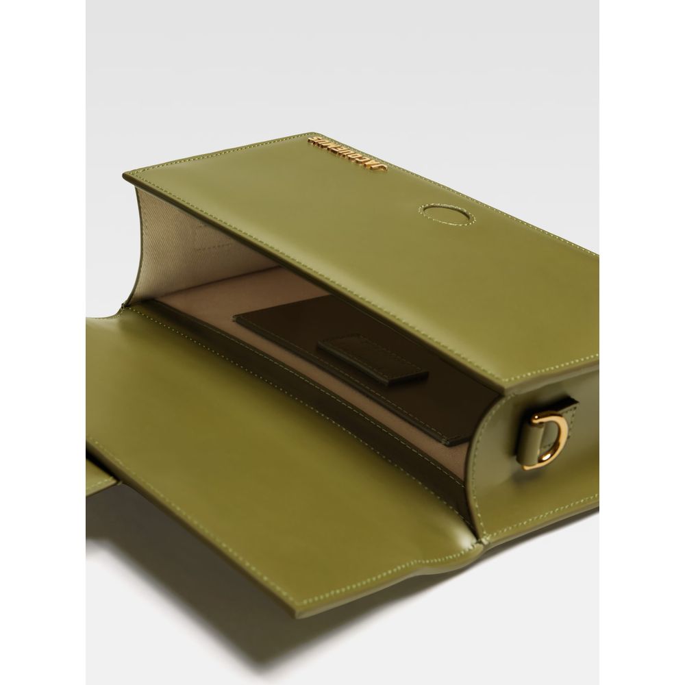 Jacquemus Green Leather Crossbody tas