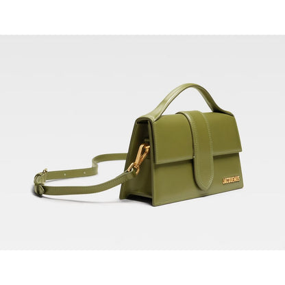 Jacquemus Green Leather Crossbody tas
