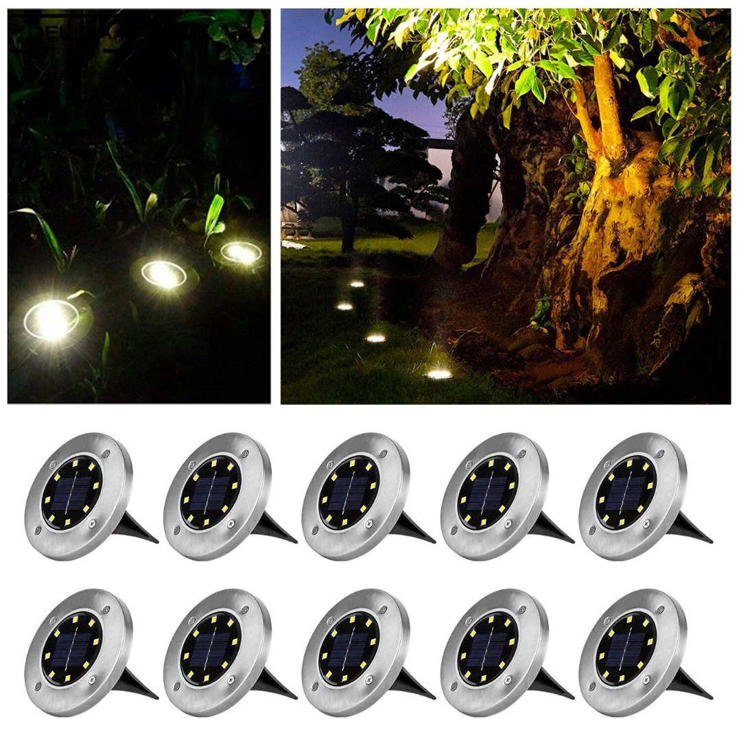 GlowHaven™ – Verlicht je tuin als nooit tevoren met roestvrije solar grondspots