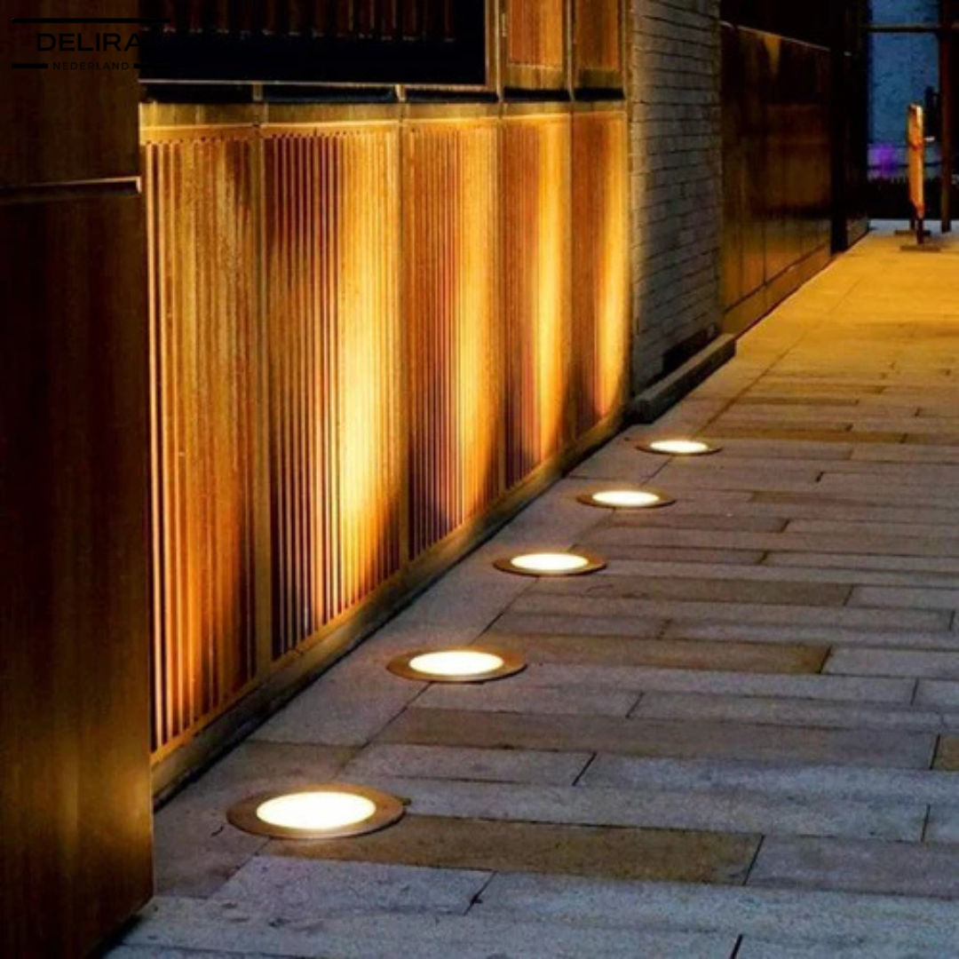GlowHaven™ – Verlicht je tuin als nooit tevoren met roestvrije solar grondspots